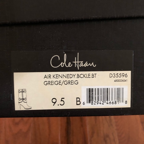 Cole Haan Air Kennedy Greige Buckle Boot - Picture 6 of 7